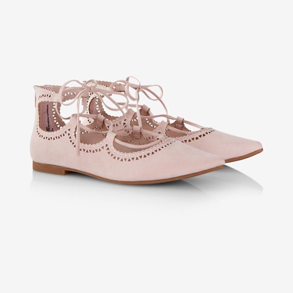 New Express Laser cut ghillie flats. Sz 10